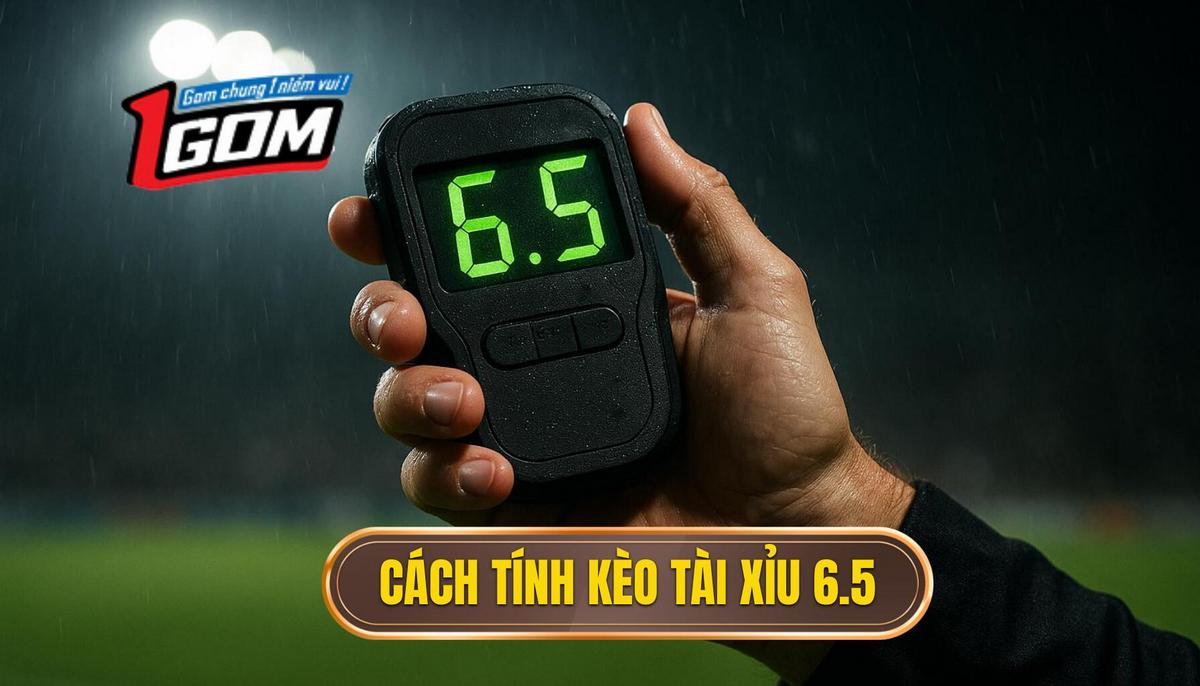 Cách tính toán thắng thua khi chơi kèo tài xỉu 6.5