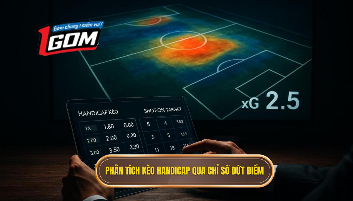 Chiến thuật phân tích kèo Handicap thông qua chỉ số dứt điểm