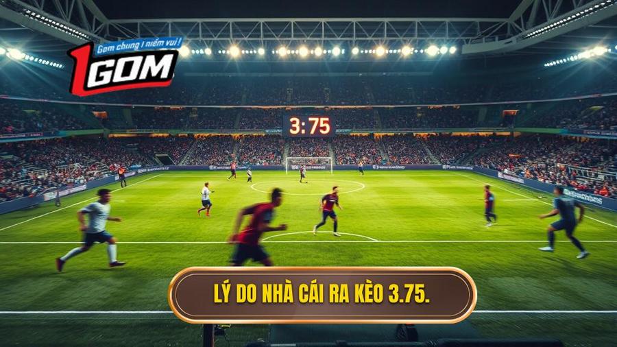 Tại sao nhà cái lại đưa ra tỷ lệ kèo tài xỉu 3.75 hiệp 2?