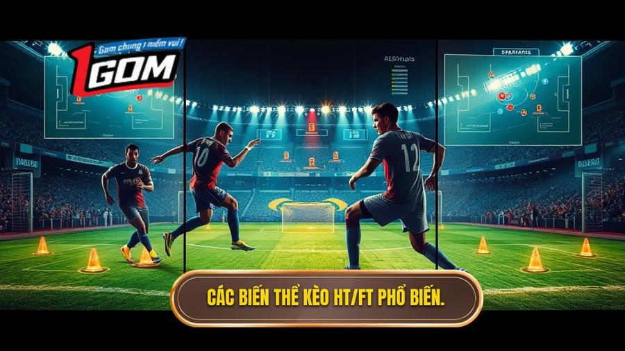 Các biến thể phổ biến trong kèo HT/FT