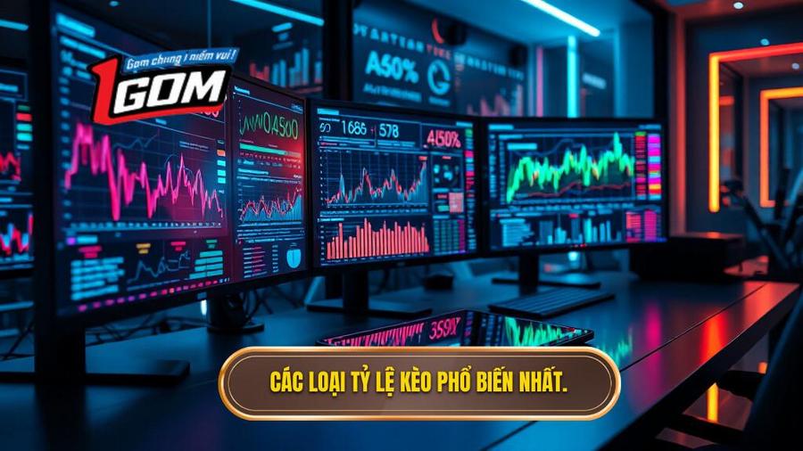 Các loại tỷ lệ kèo phổ biến cần theo dõi 24/7